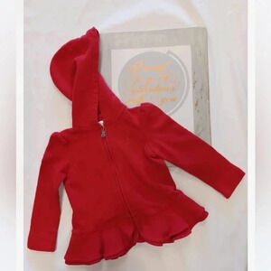 Ralph Lauren Red Hoodie Size  18M